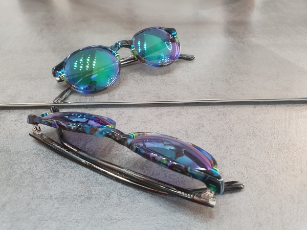 Verspiegelte Sonnenbrille in Brillenglasstärke von Johann von Goisern